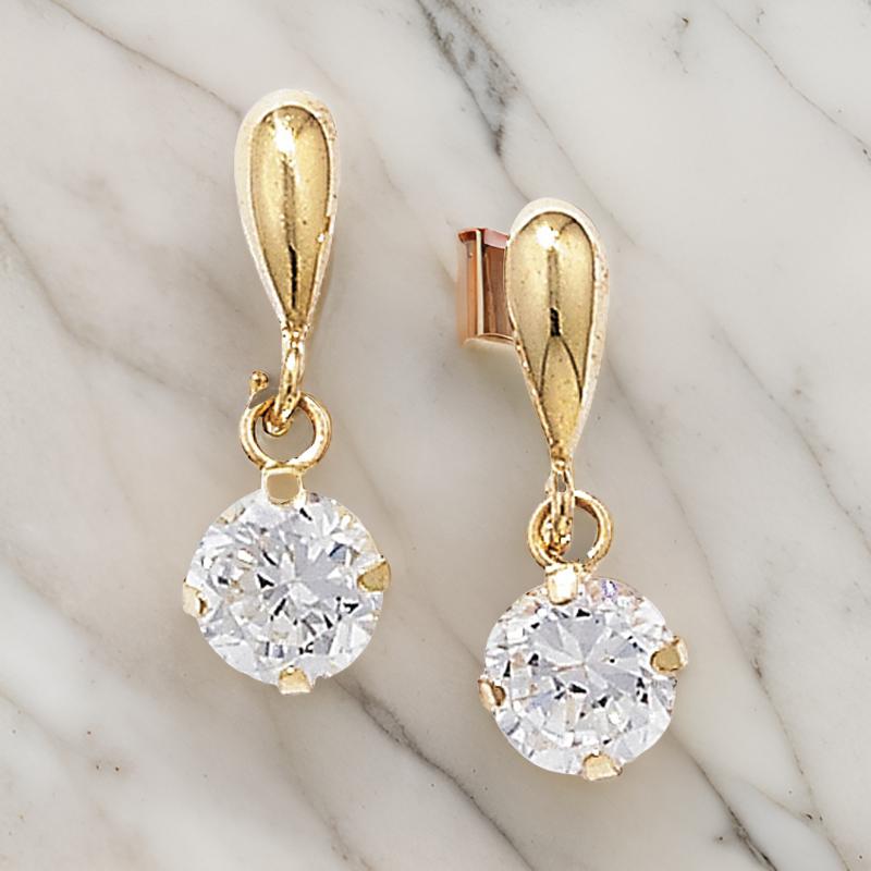 9ct Gold Drop Earrings