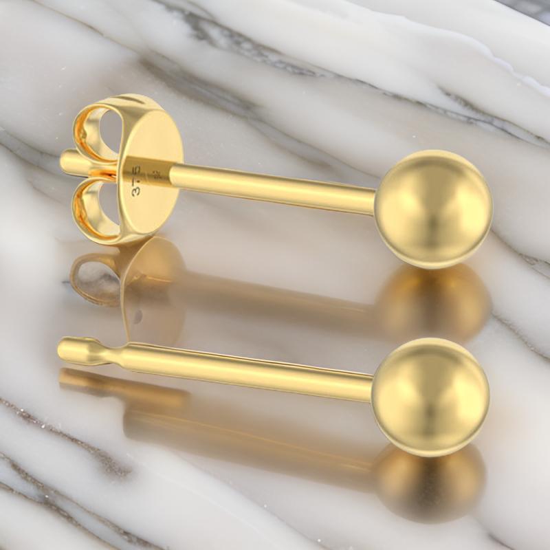 9CT Small Ball Stud